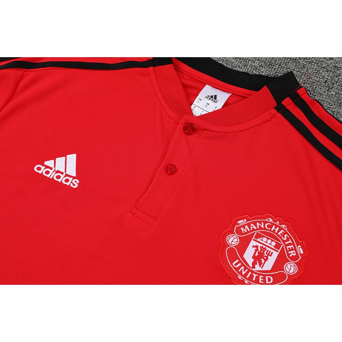 Camiseta Polo del Manchester United 2022-23 Rojo - Haga un click en la imagen para cerrar
